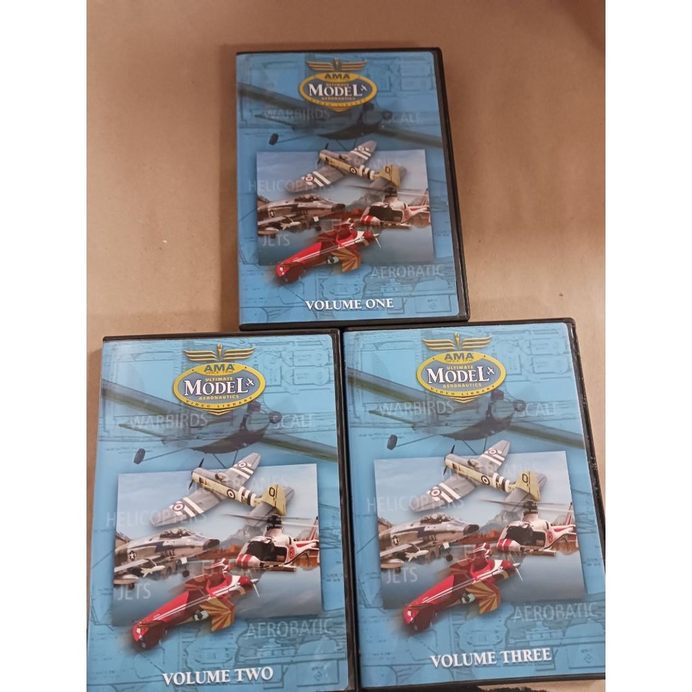 Ultimate Model Aeronautics Video Library Volume One, Two & Three DVD